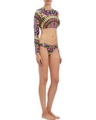 Mara Hoffman Supernova Ruched Bikini Bottom - Lyst