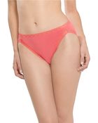 Natori Bliss Cotton French Cut Panty - Lyst