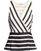 H&M Peplum Top - Lyst