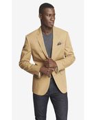 Express Twill Blazer - Camel - Lyst