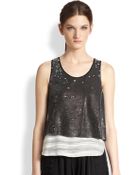 Sachin & Babi Chelsea Sequin Top - Lyst