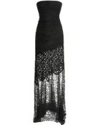 Nina Ricci Radzimir and Lace Gown - Lyst