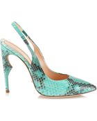 Jerome C. Rousseau Jade Python Karma Heels - Lyst