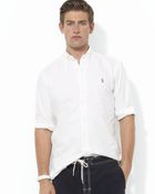 Ralph Lauren Polo Custom Oxford Button Down Shirt - Regular Fit - Lyst