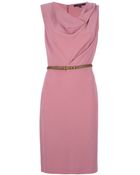 Gucci Belted Dress - Lyst