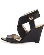 MICHAEL Michael Kors Meadow Wedge Sandal - Lyst