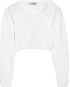 Valentino Cropped Cotton-Blend Cardigan - Lyst