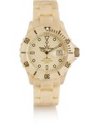Toy Watch Imprint Horn-Effect Plasteramic Chronograph Watch - Lyst