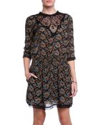 Sea Lace Combo Smocked Dress - Lyst