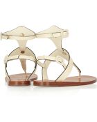 Valentino Studded Leather Sandals - Lyst