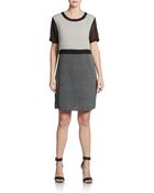 W118 By Walter Baker Prima Illusion-Sleeve Dress - Lyst