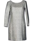 American Retro Short Dress - Lyst