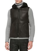 Belstaff Sedgwick Shearling Fur Vest - Lyst