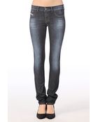 Diesel Slim - 00Cqlp Livier Trousers - Lyst