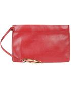 Jil Sander Medium Leather Bag - Lyst