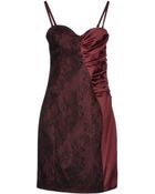 Guess Short Dress - Lyst