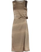 Maison Martin Margiela Printed Silk Dress - Lyst