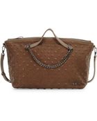 Halston Heritage Stud-Embossed Satchel Bag - Lyst