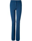 Roberto Cavalli Wool Flared Leg Pants - Lyst