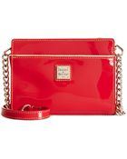 Dooney & Bourke Patent Kenzie Crossbody - Lyst