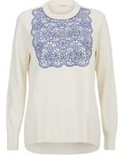 Tory Burch Mindy Sweater - Lyst