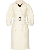 Burberry Prorsum Cotton and Silkblend Coat - Lyst
