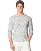 Calvin Klein Jeans Heathered Long Sleeve Tee - Lyst