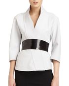 Donna Karan New York Belted Kimono Jacket - Lyst