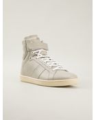 Saint Laurent Hitop Sneaker - Lyst