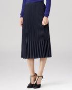Reiss Skirt - Baltimore Pleated Midi - Lyst
