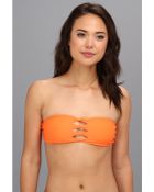 Mikoh Swimwear Monaco Cutout Bandeau - Lyst