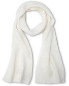 Portolano Cashmere Ribbed Scarf - Lyst