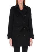 Burberry Kensington Wool and Cashmere-blend Coat - Lyst
