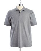 Calvin Klein Short-Sleeved Polo Shirt - Lyst