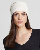 C By Bloomingdale's Luxe Cashmere Jack Slouch Hat - Lyst