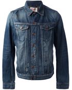 Diesel Denim Jacket - Lyst