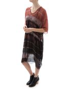 Raquel Allegra Tie Dye Tee Dress - Lyst