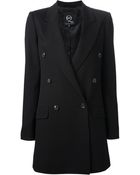 McQ by Alexander McQueen Double Breasted Coat - Lyst