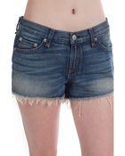 Rag & Bone The Cut Off Short - Lyst