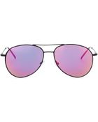 Illesteva Metal Aviator Sunglasses - Lyst