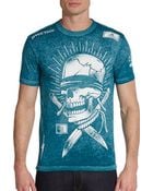 Affliction See No Evil Graphic Tee - Lyst