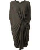 Lanvin Draped Dress - Lyst