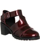 Office Geek Cut Out Block Heel - Lyst