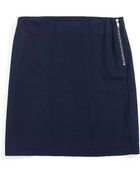 Tommy Hilfiger Solid Skirt - Lyst