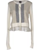 Pf Paola Frani Cardigan - Lyst