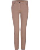 Brunello Cucinelli Stretch Cotton Skinny Trousers - Lyst
