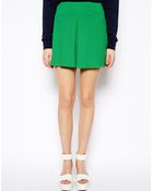 Asos A-Line Skirt In Texture - Lyst