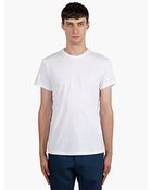 Jil Sander Men'S White Classic Cotton T-Shirt - Lyst