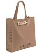 Ted Baker Icon Embellished Bow Shopper - Lyst