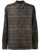 Christophe Lemaire Convert Pattern Shirt - Lyst